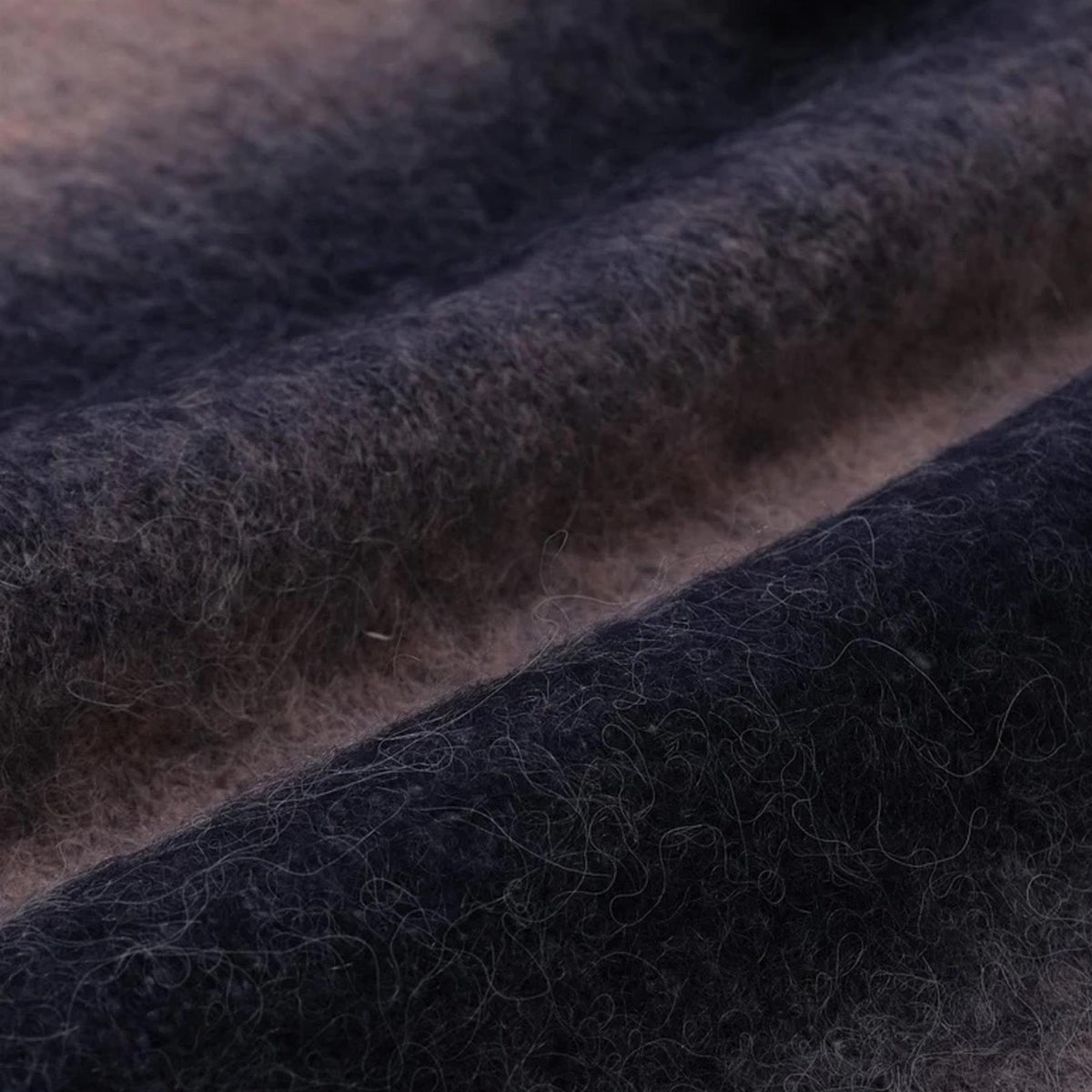 Cole Knit Mockneck Mohair Sweater Black