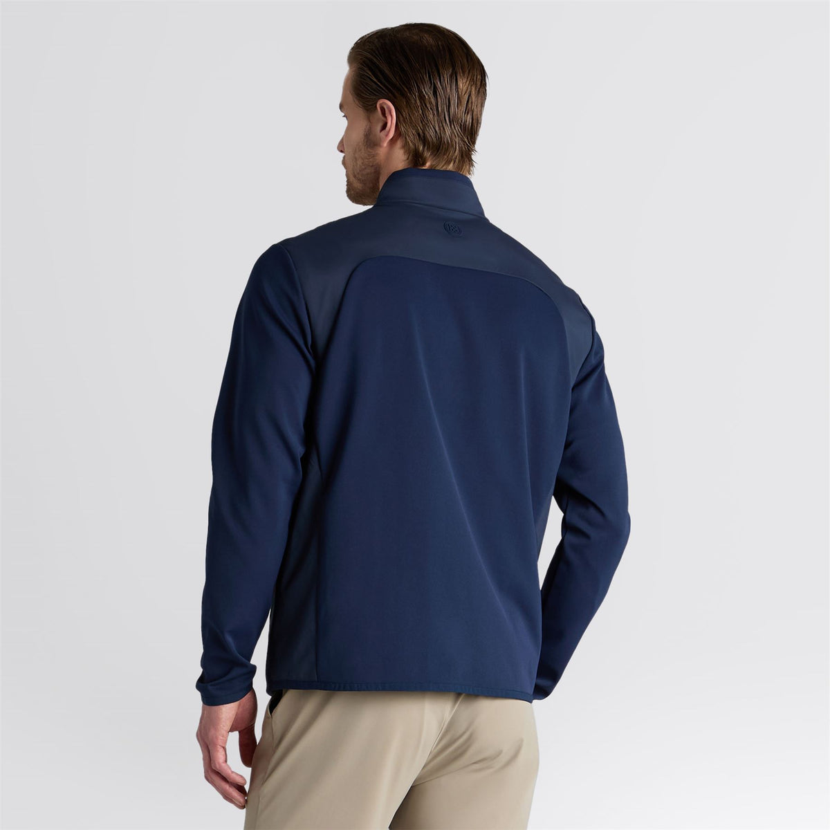 Paneled Hybrid Pullover Twilight