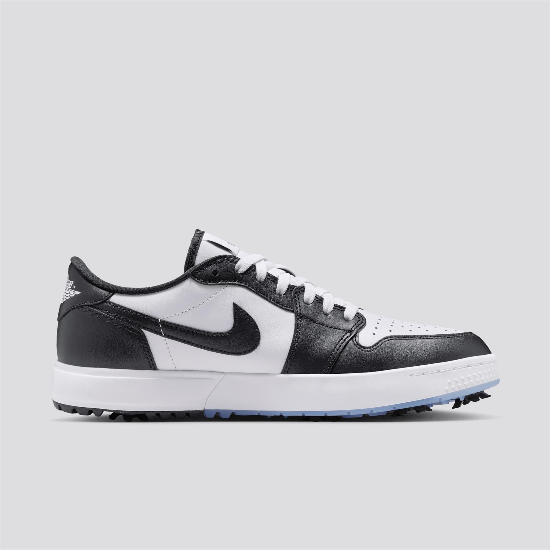 Jordan Golf Air Jordan 1 Low Spiked Golf Shoes White/Black