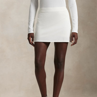 Womens RLX 15-Inch Aim Stretch Skirt Ceramic White