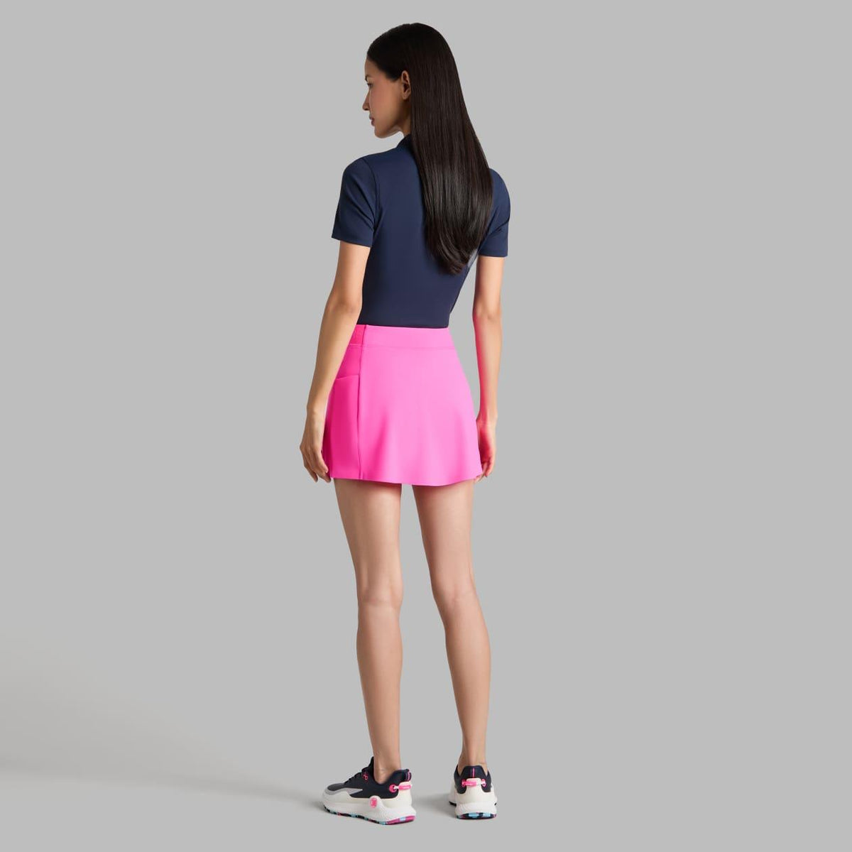Womens Knockout A-Line Skort Knockout Pink