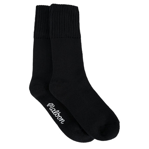 Womens Sloane Scrunch Socks Black - W24