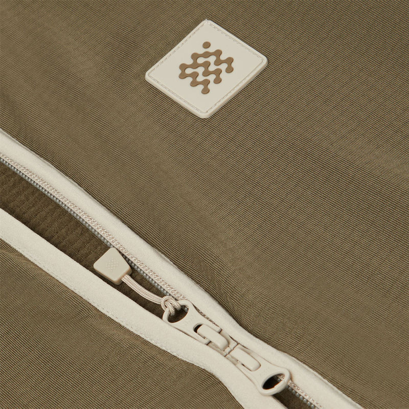 Hybrid Fleece Mid Layer Olive
