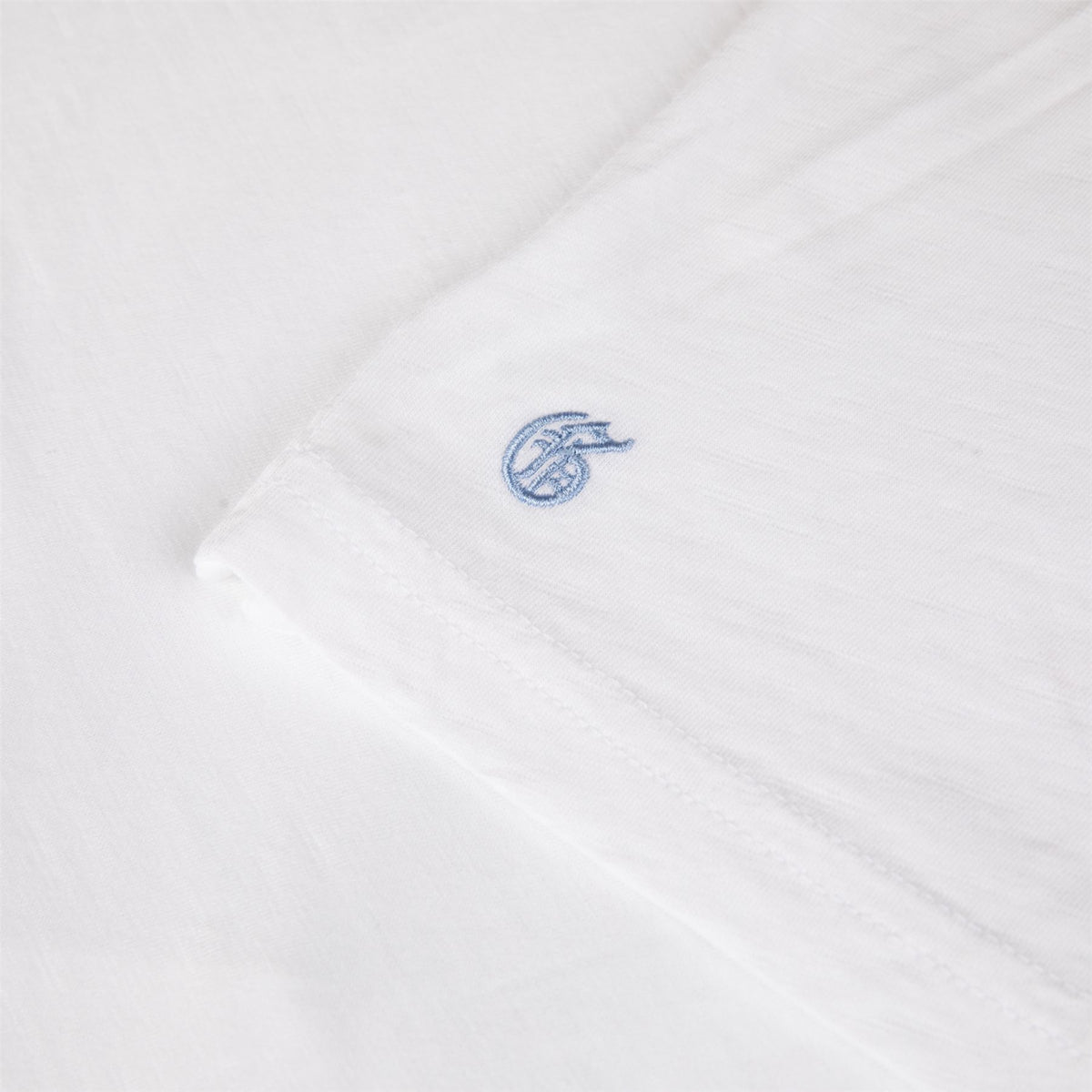 Alpha Slub Johnny Collar Polo Arctic