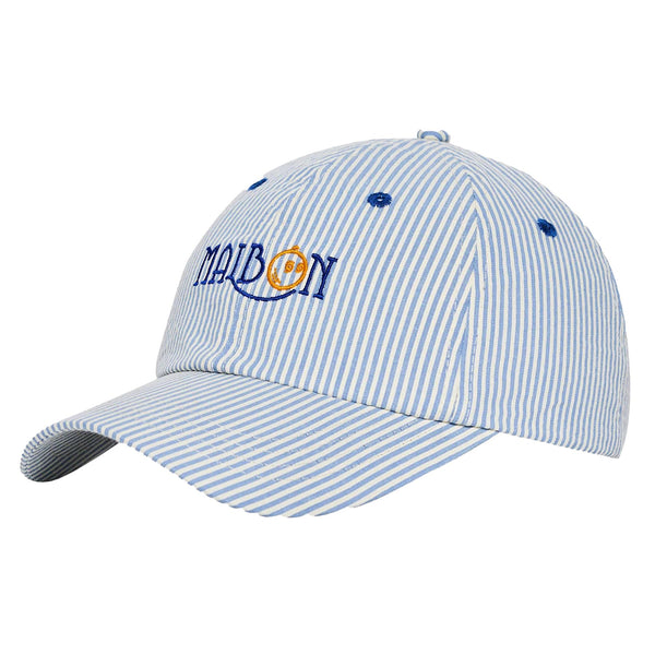 Malbon Golf Grasse Dad Cap Seersucker | TRENDYGOLF USA