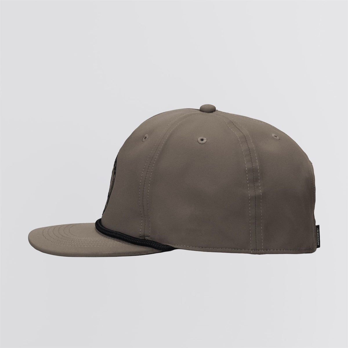 Jordan Pro Structured Dri-FIT Flat-Brim Golf Hat Olive Grey/Kelly Green/Black