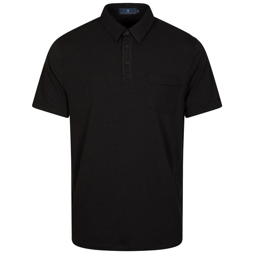 Auxiliary Polo Jet Black - SS24