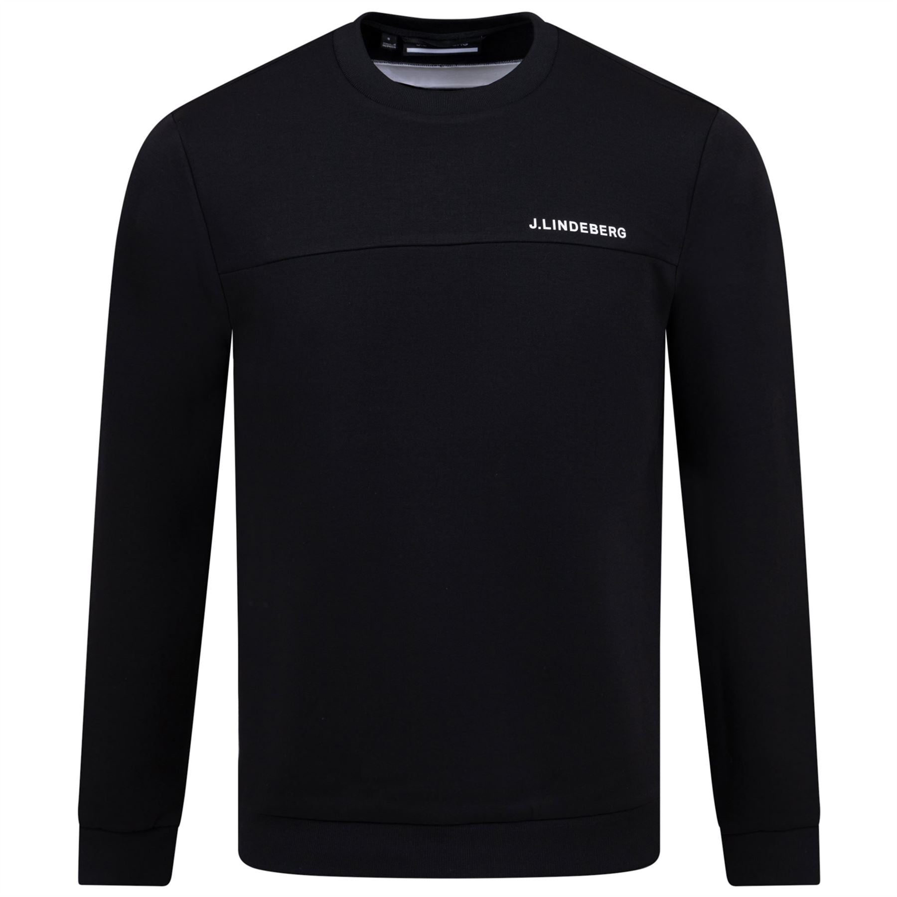 Jeff Tech Sweat Crew Neck Black - SS23 – TRENDYGOLFUSA.COM