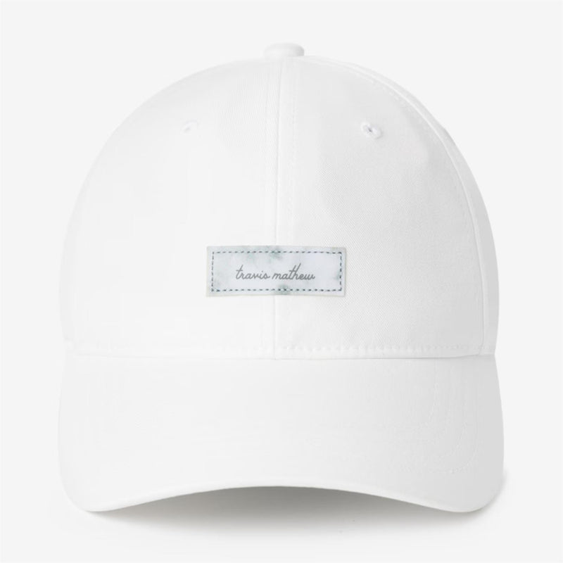Womens Sabora Snapback Cap White