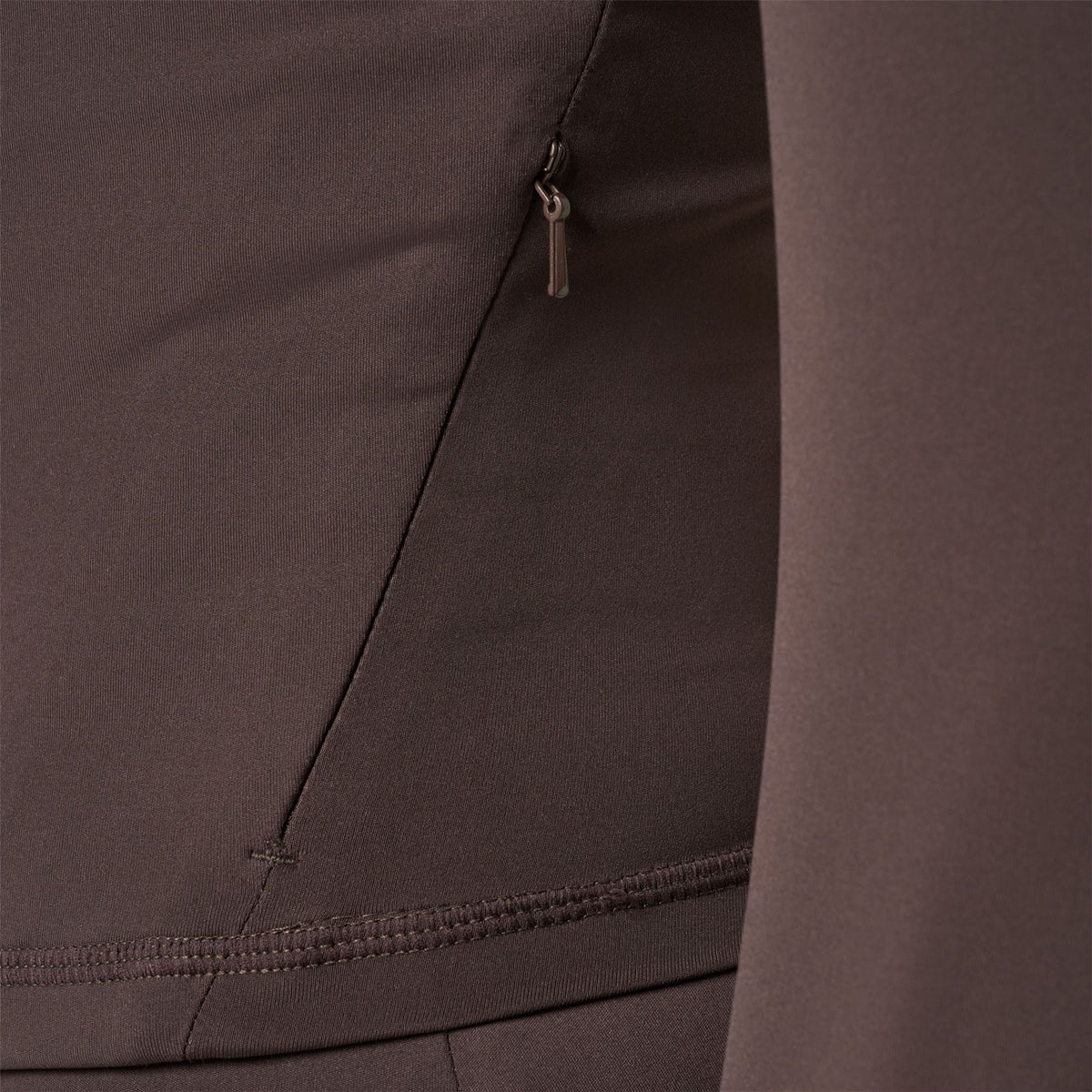 Womens Moveknit Full Zip Jacket Coffee Grounds