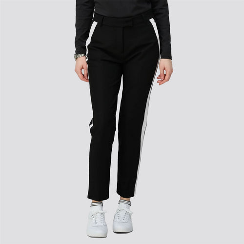 Womens Side Panel Pants Black