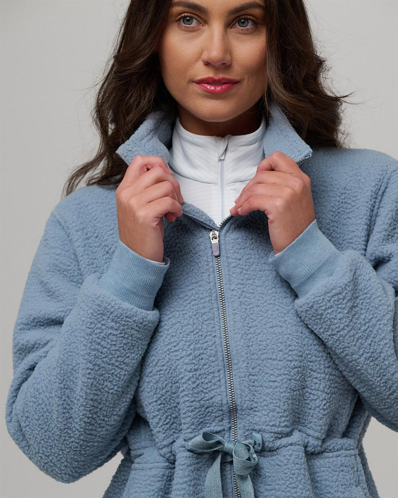 Womens Brigid Fleece Jacket Tempest