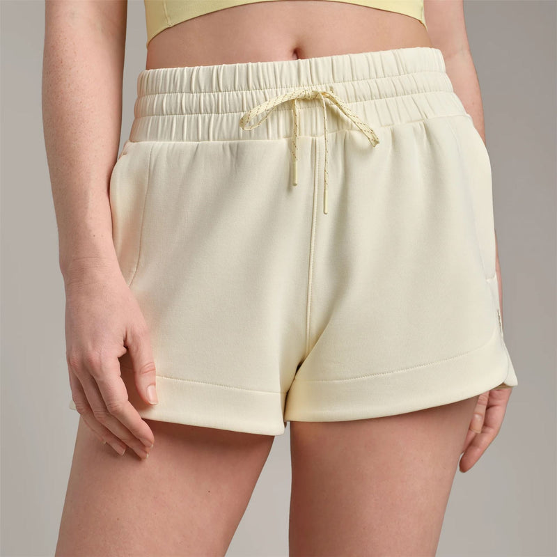 Womens DreamGlow Shorts Lemon Mist