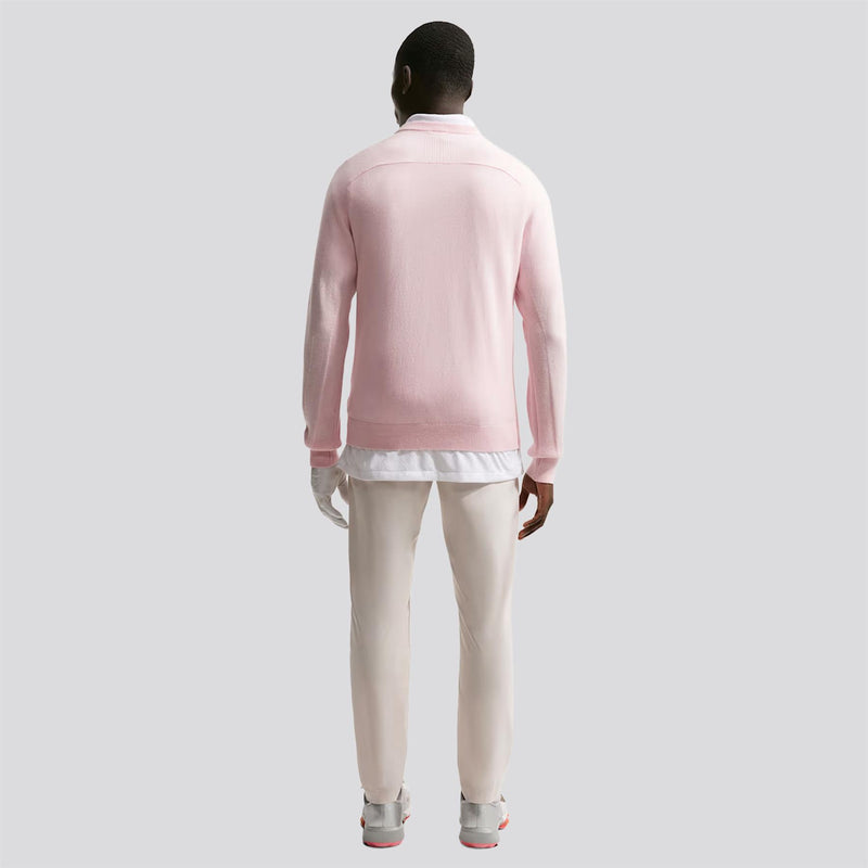 Tailored Performance Crewneck Sweater Pearl Pink/Sail