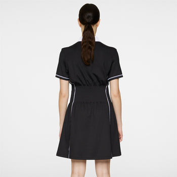J.Lindeberg Nelly Soft Sculpt Jersey Dress Black
