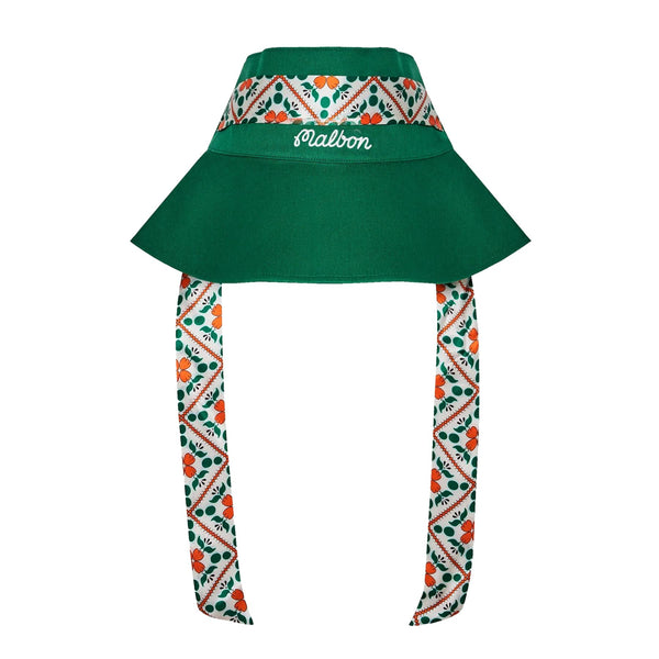 Malbon Golf レディース セットアップ 深緑 SML対応 新品✨ Malbon Golf Gia Open Top Bucket Hat Foliage Green | TRENDYGOLF USA