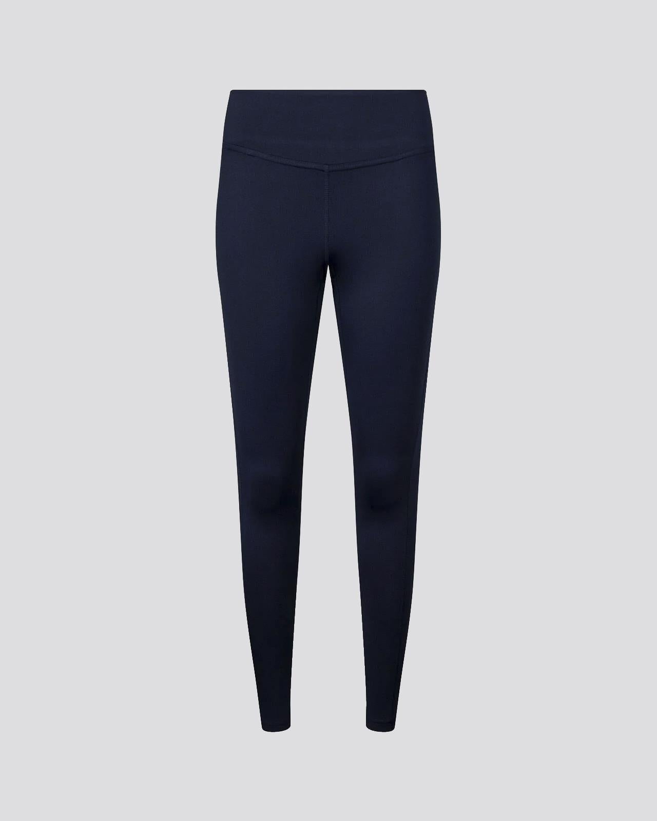 Womens Fleece Back Legging Navy