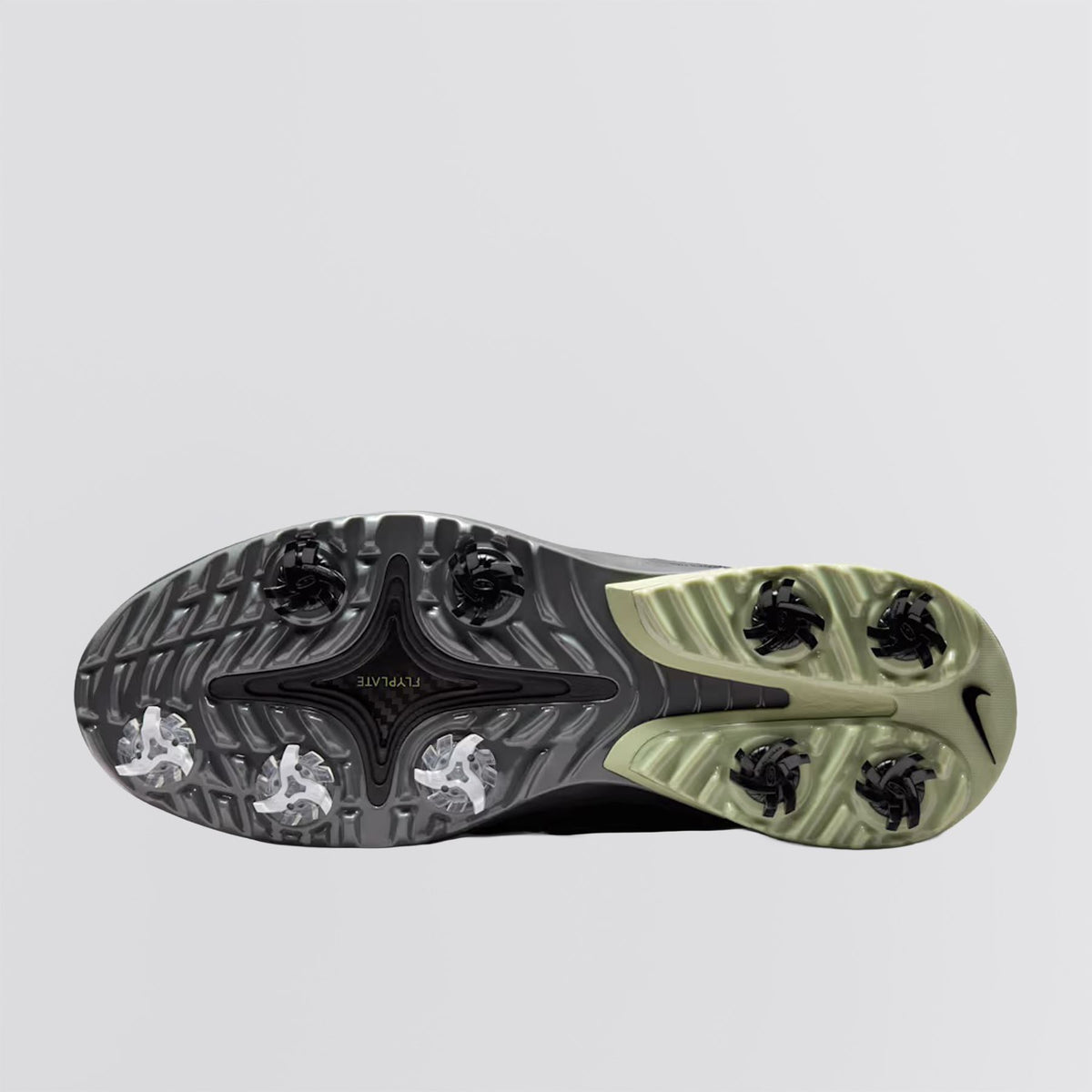Victory Tour 4 Spiked Golf Shoes Black/Iron Grey/Dusty Olive