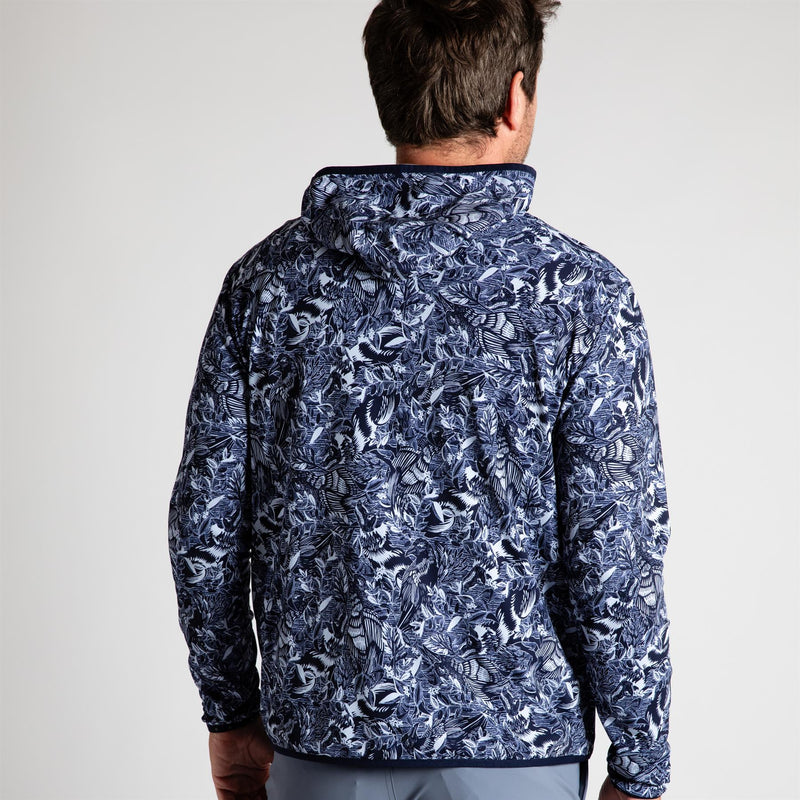 Stamped Colorado Hoodie Maltese Blue/Heron