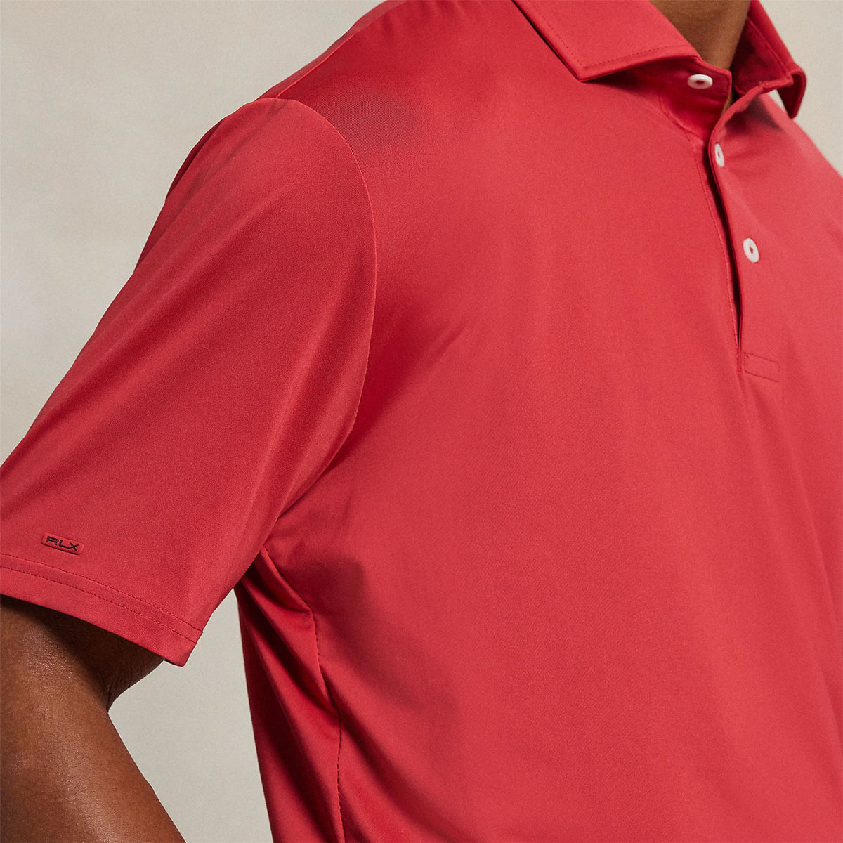 RLX Classic Fit Lightweight Airflow Polo Spring Red