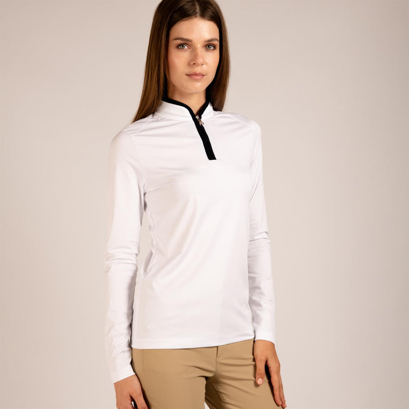 Womens The Jordan Lightweight LS Top White