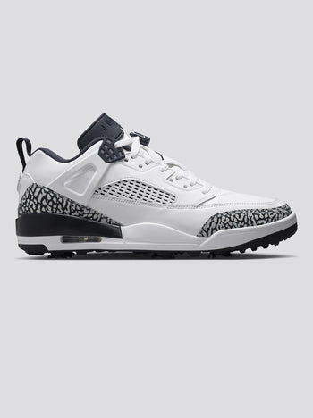 Jordan Golf Spizike Spiked Golf Shoes White/Obsidian/Pure Platinum