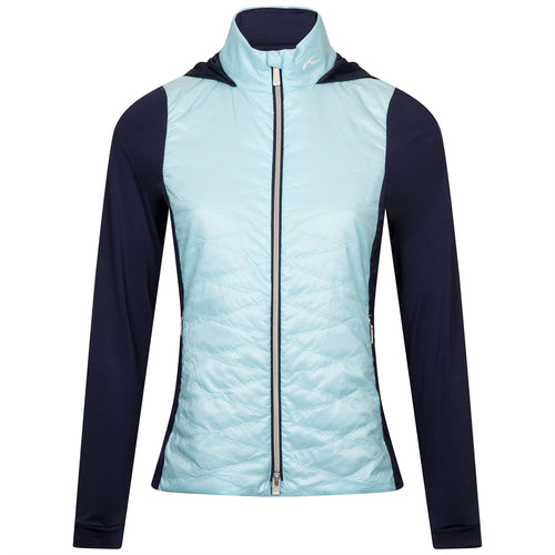 Womens Rentention Hooded Jacket Icy Blue - SS24