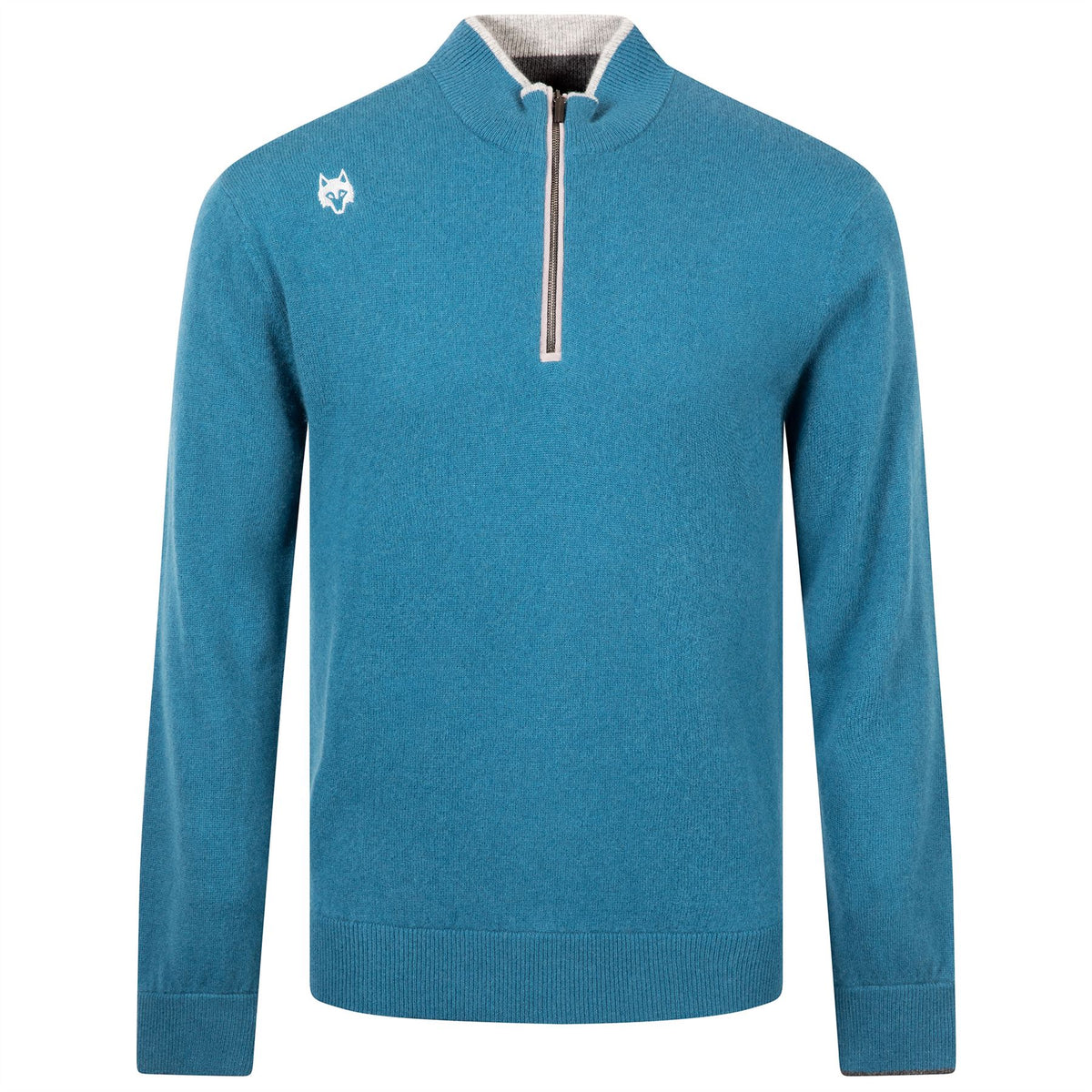 Sebonack Quarter Zip Sweater Orca - SS23 – TRENDYGOLFUSA.COM