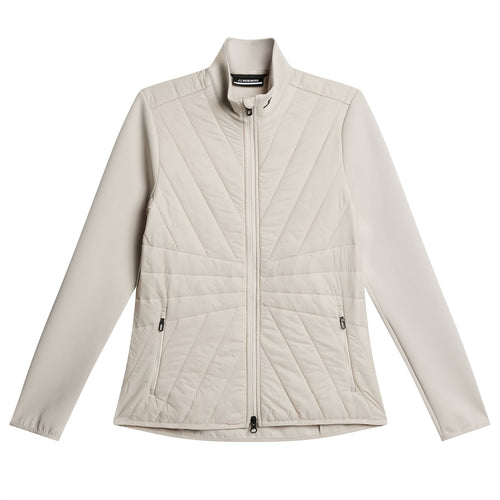 Womens Holma Quilt LX Mid Hybrid Jacket Moonbeam - SS25