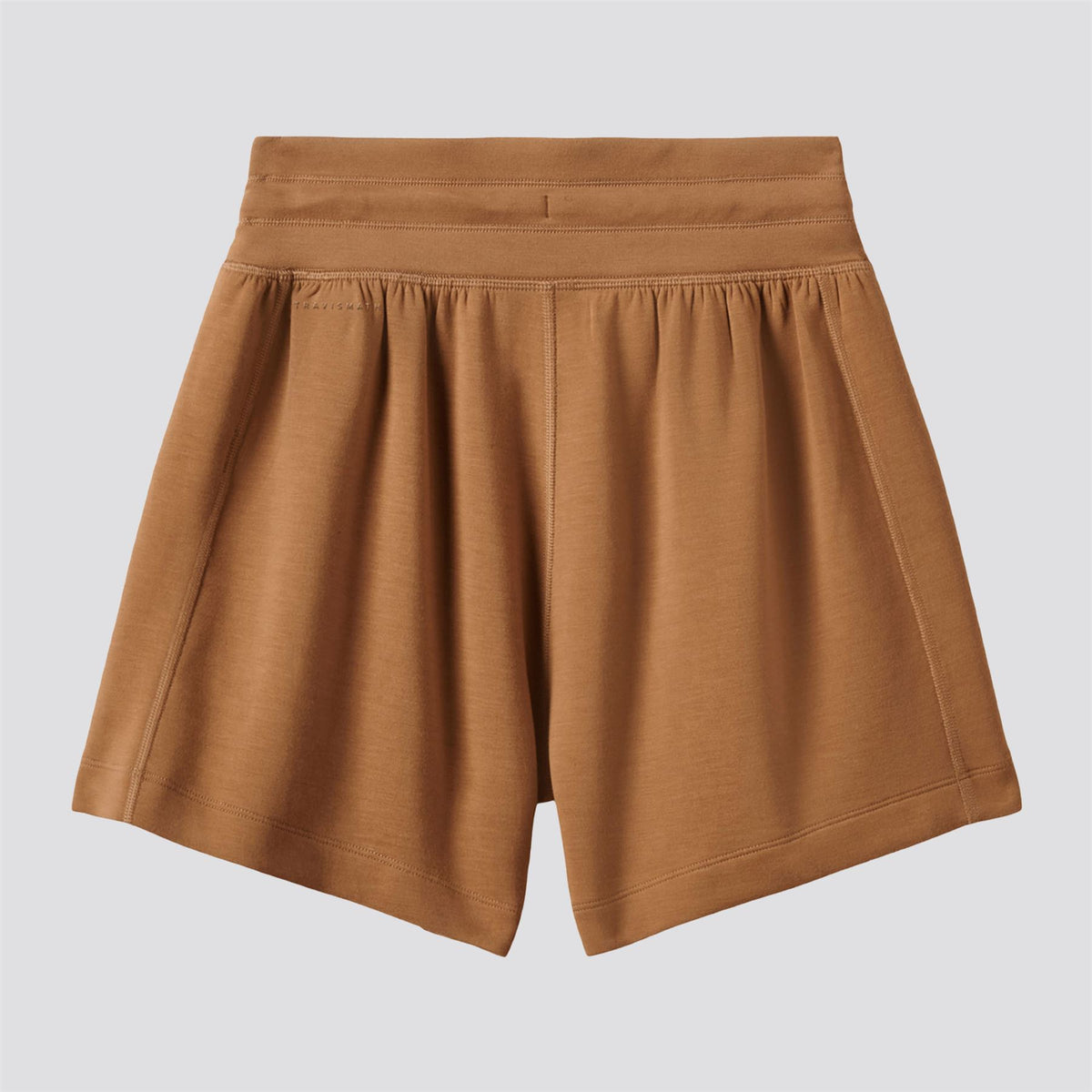Womens Skyloft Soft Tie Shorts Chestnut