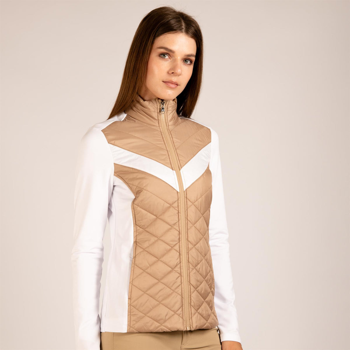 Womens The Player Jacket Khaki