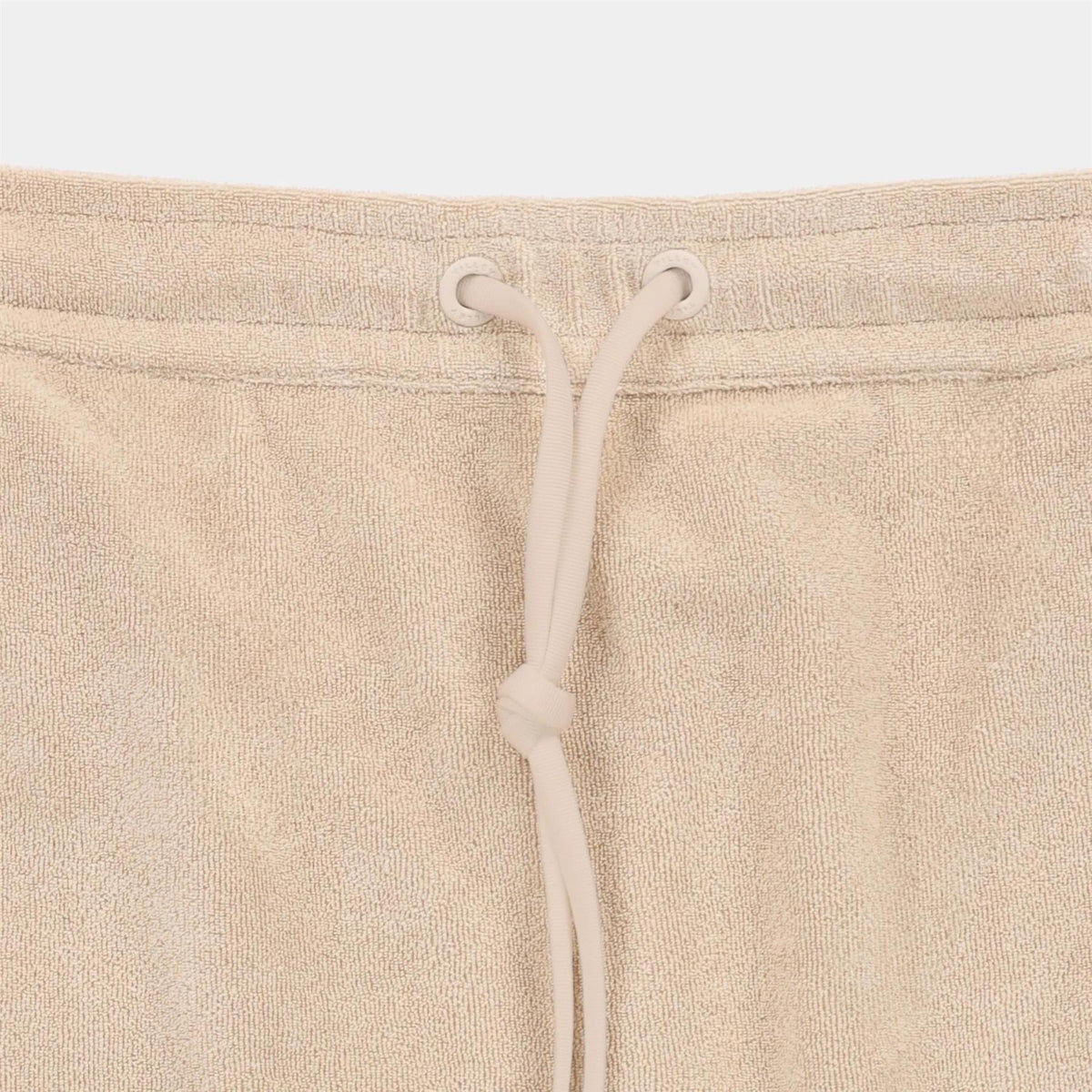 Womens Terry Ribbon Skirt Tan/Coffee