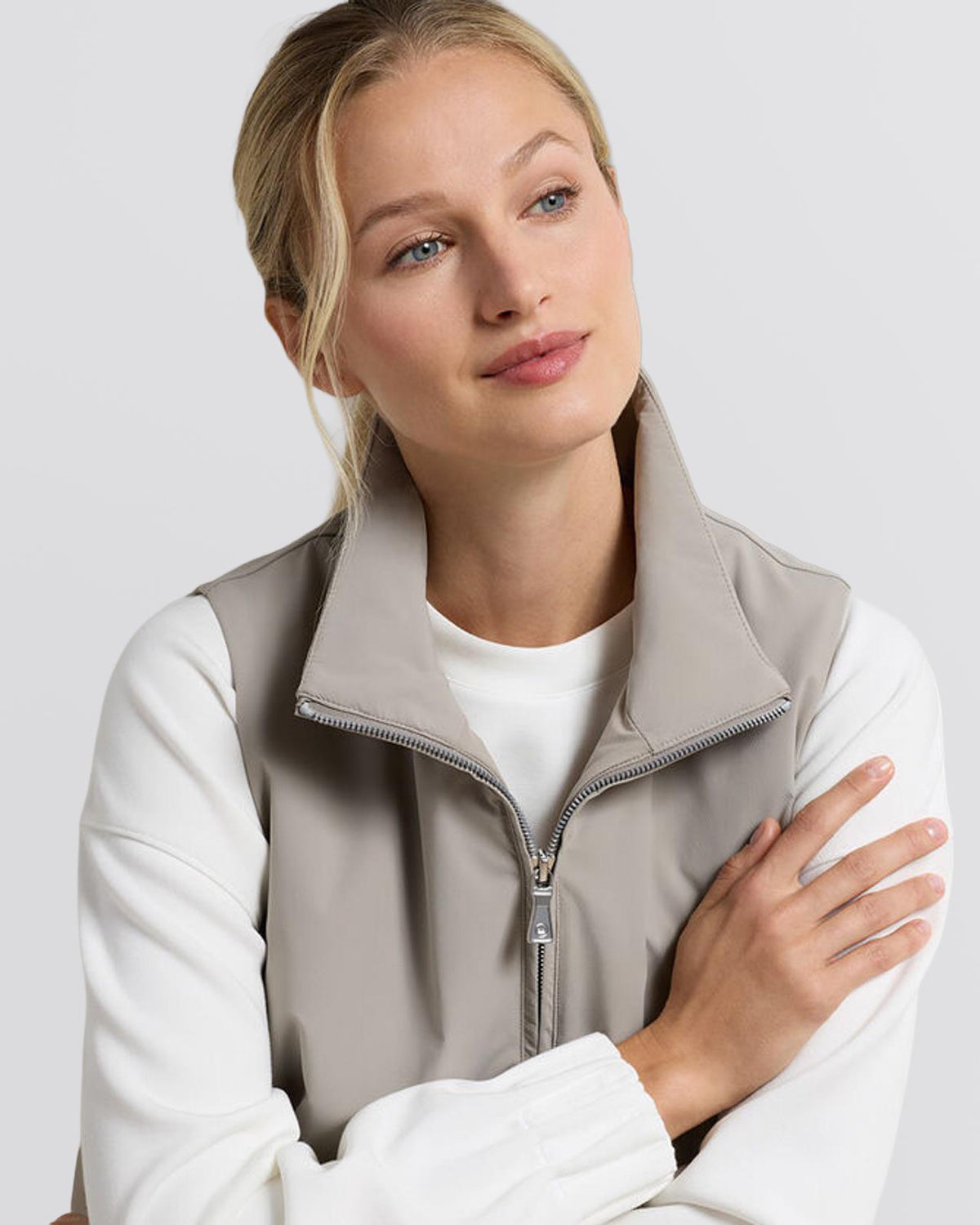 Womens Robinson Air Vest Terrace Fog