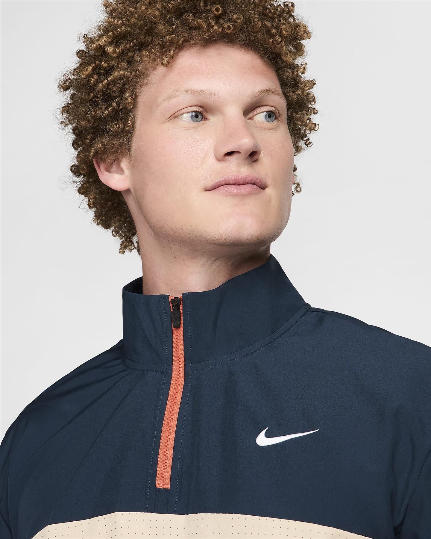 マークアンドロナ　Flyby 2 Way Zip Jacket 美品 Nike Dri-FIT NGC Half Zip Jacket Sand Drift/Armory Navy/White