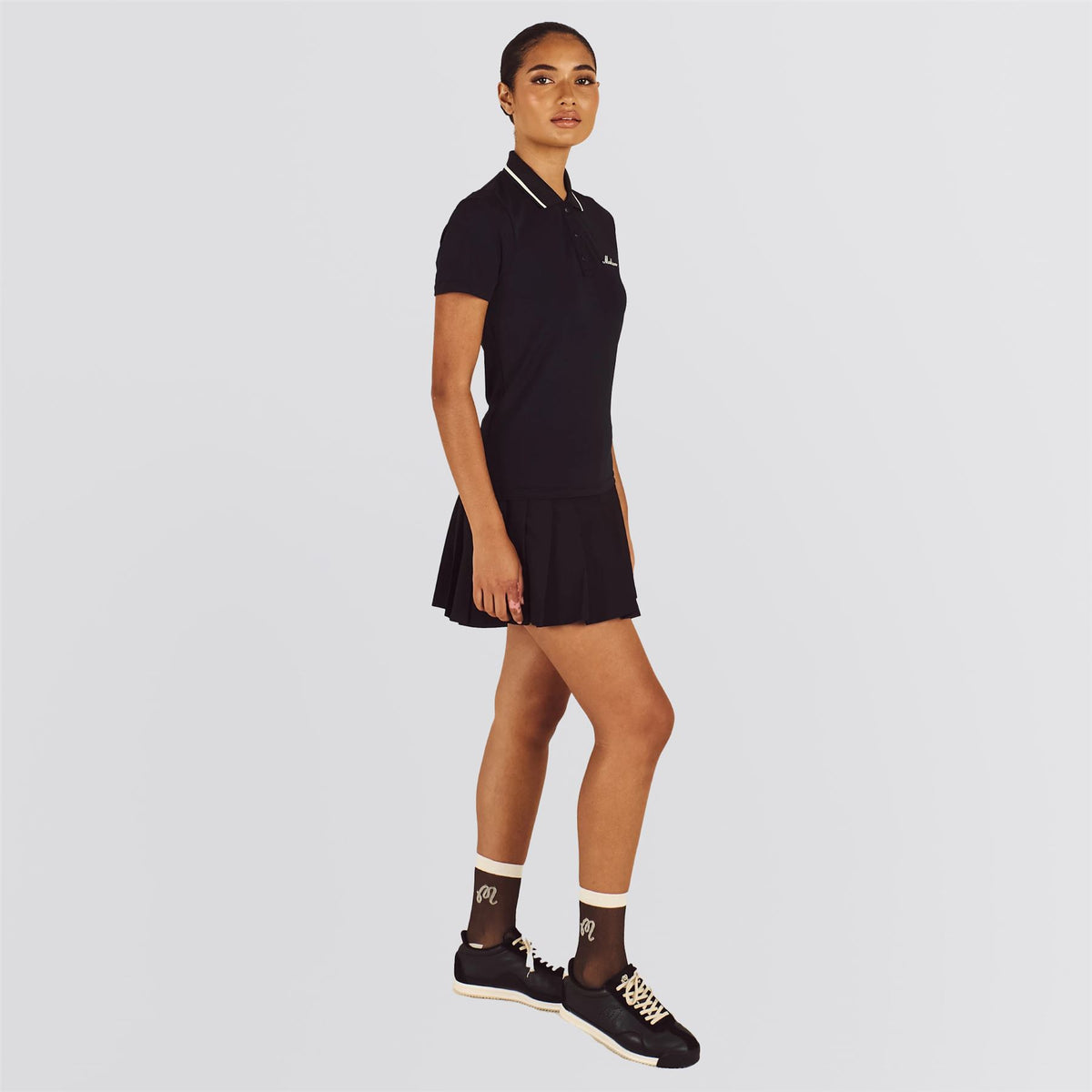 Womens Paloma Polo Black