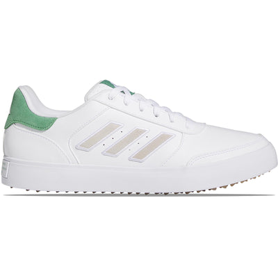 Retrocross 24 Spikeless Golf Shoes White/White/Green - SS24