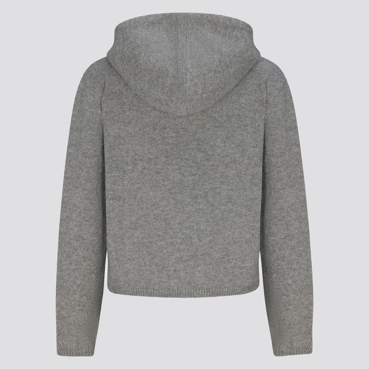 Womens Marnie Cashmere Hoodie Grey Heather