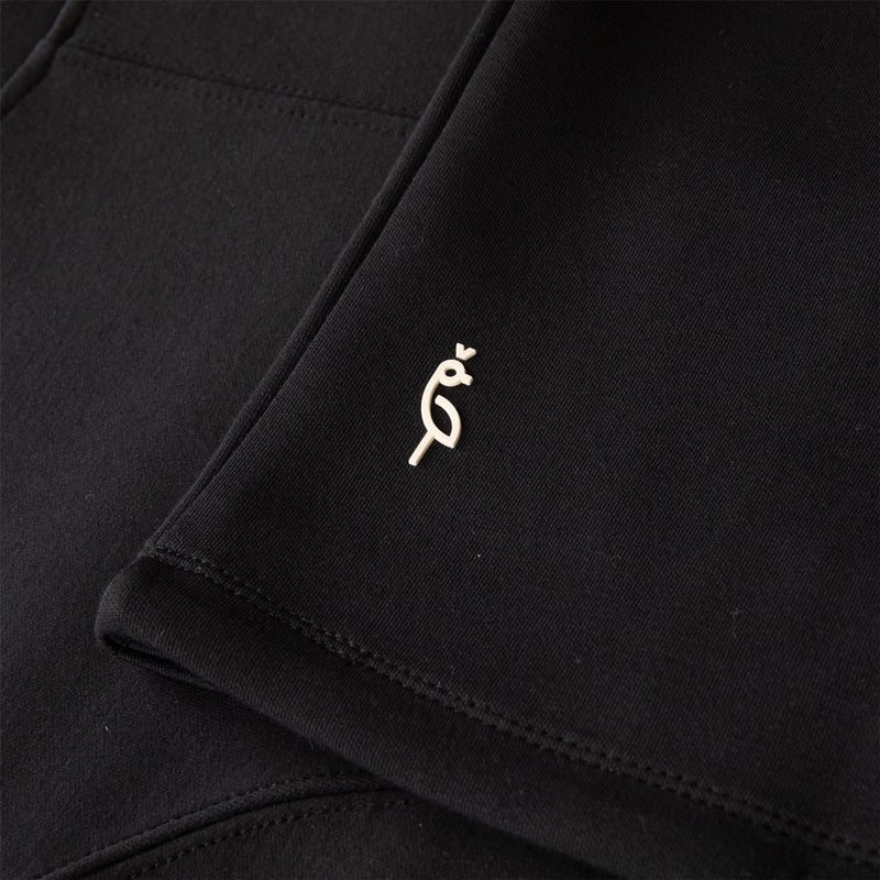 Womens Tulip Crewneck Knit Black