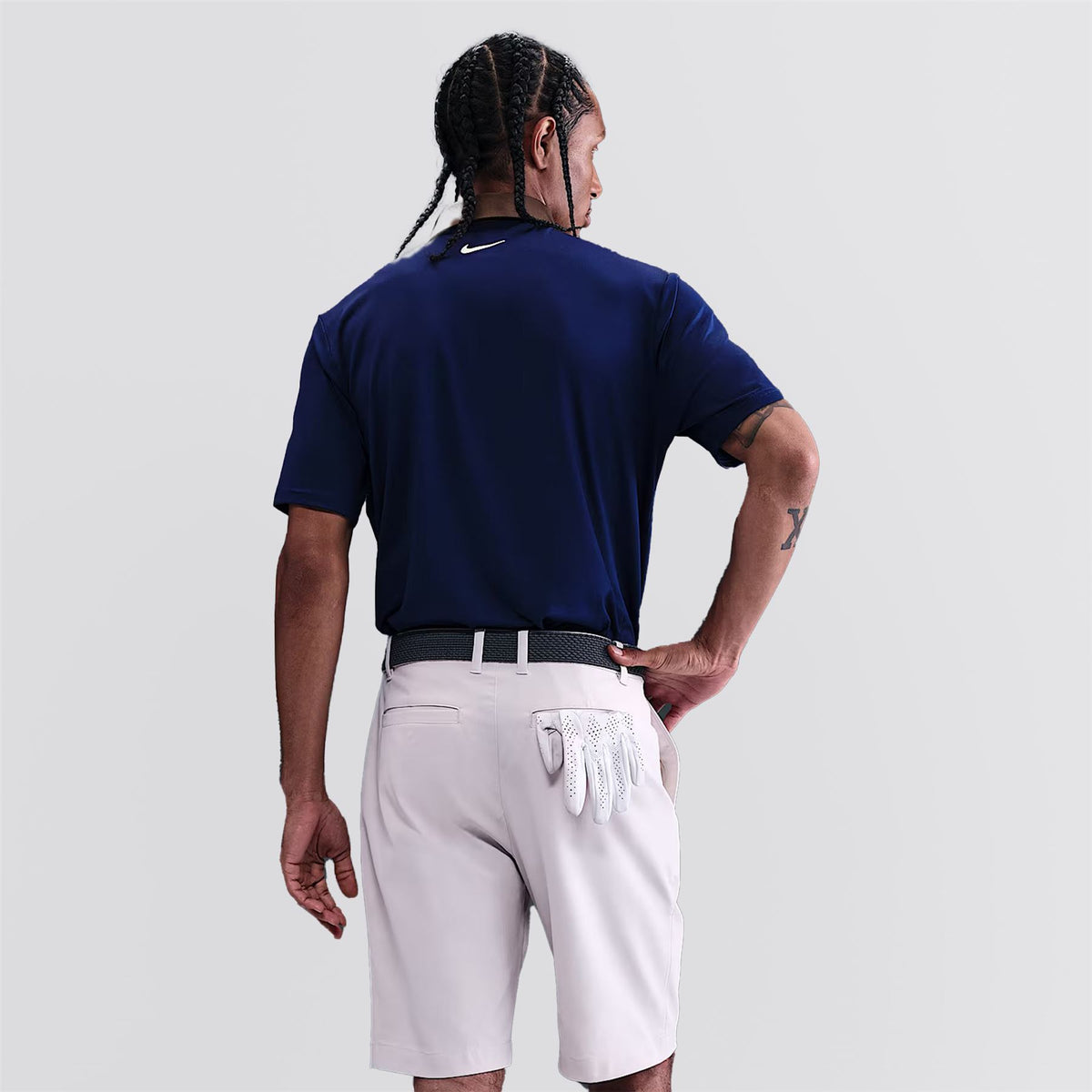 Dri-FIT Tour Contrast Polo Blue Void/Baroque Brown/Pale Ivory