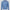 Pine Sugar Stripe Performance hoodie Windsor Blue