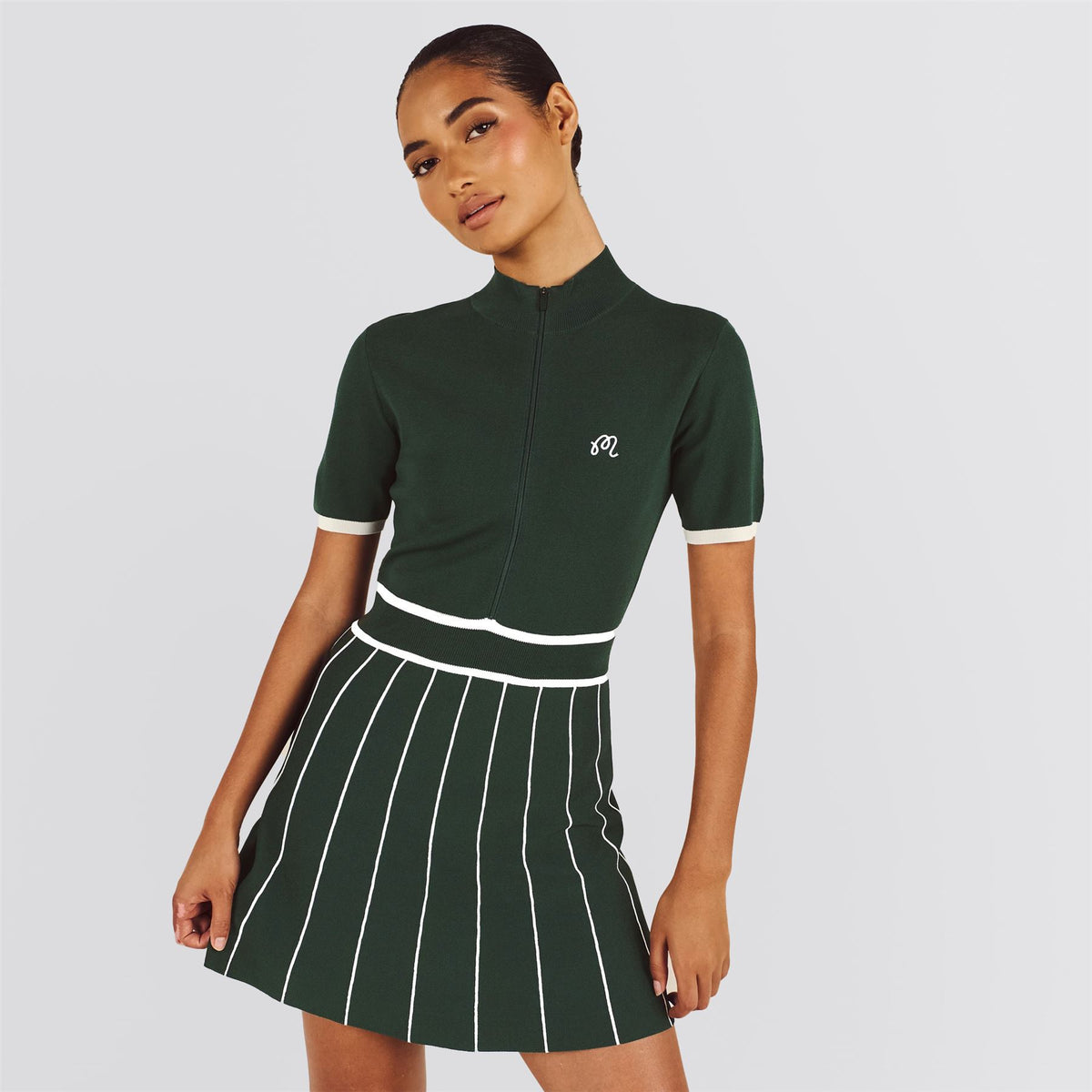 Womens Phillipa Dress Hunter Green