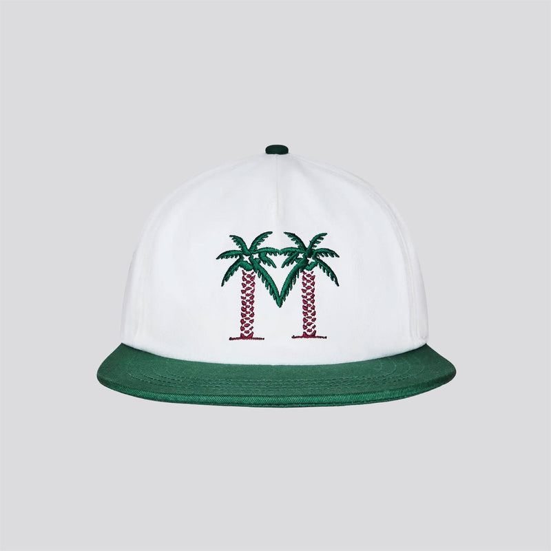 Palma Drive Snapback Bright White