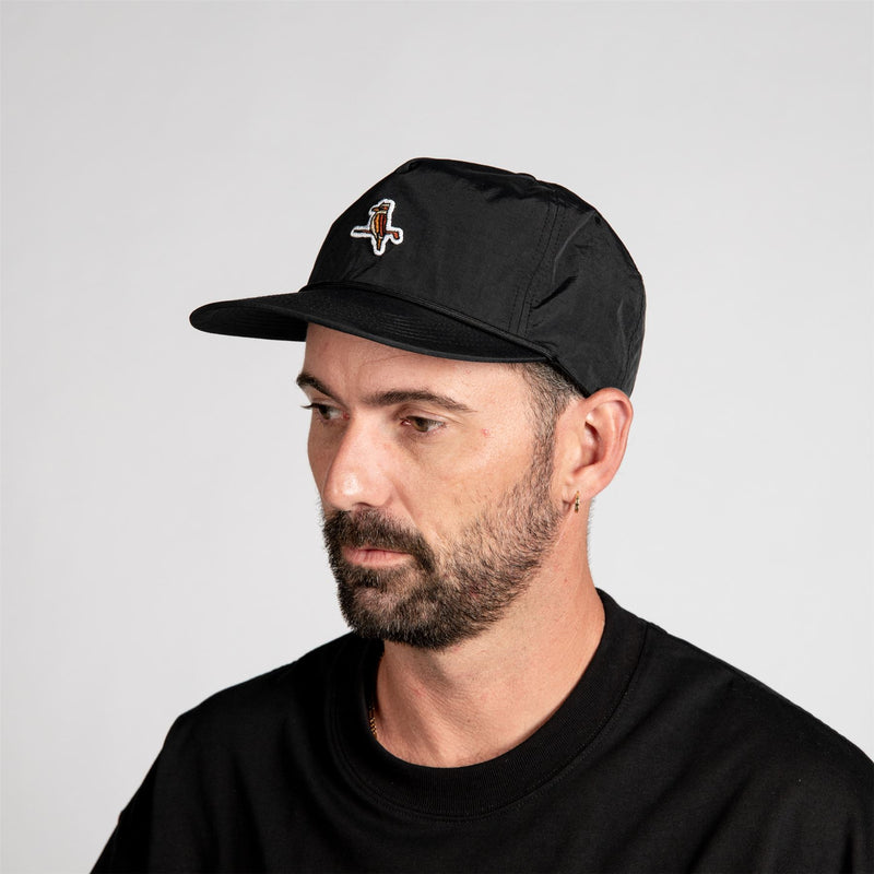 Kooka Nylon Cap Black