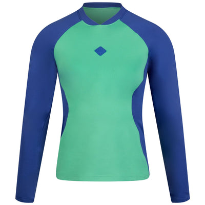 Womens Magnolia Long Sleeve Top Jade Cream