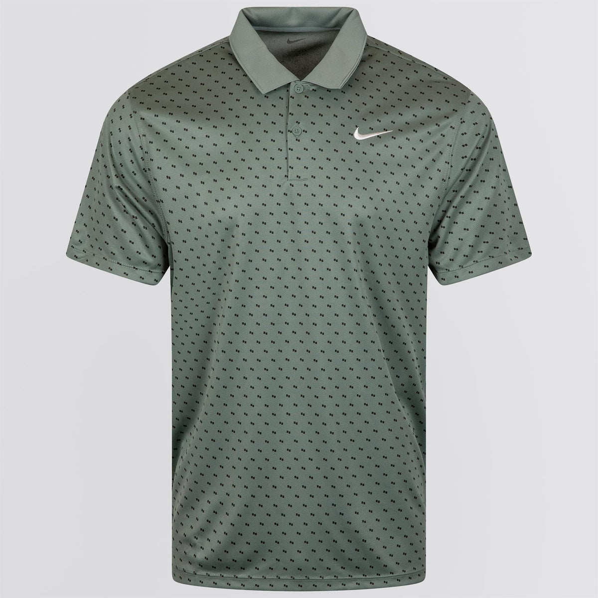 Dri-FIT Victory+ Printed Polo Clay Green/White