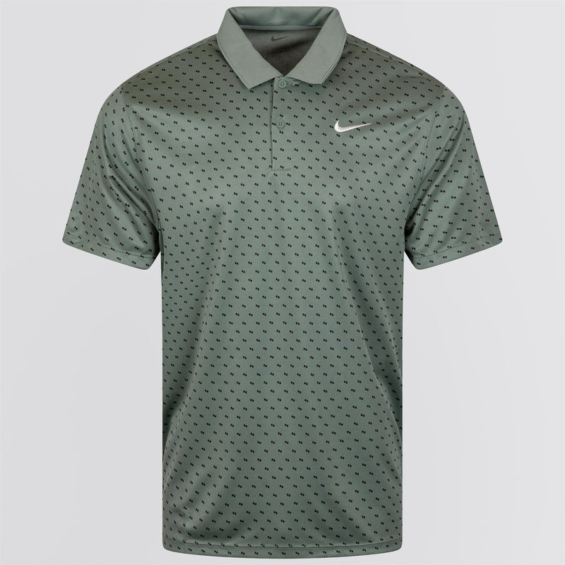 Dri-FIT Victory+ Printed Polo Clay Green/White