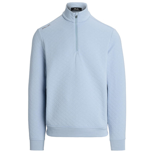 RLX Quilted Double Knit Pullover Estate Blue - AW24