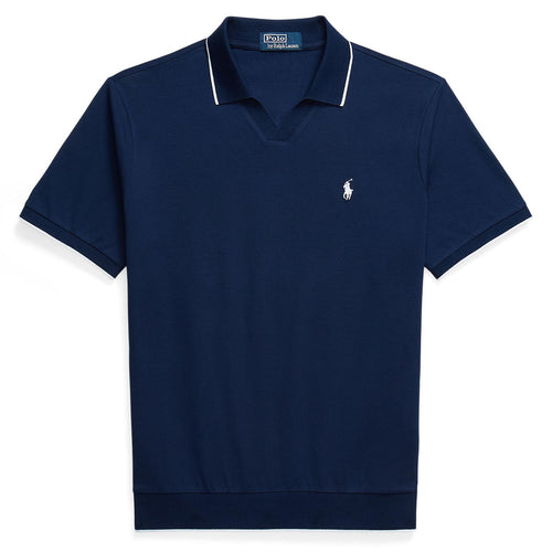 Polo Golf Johnny Collar Cotton Polo Newport Navy - SS25