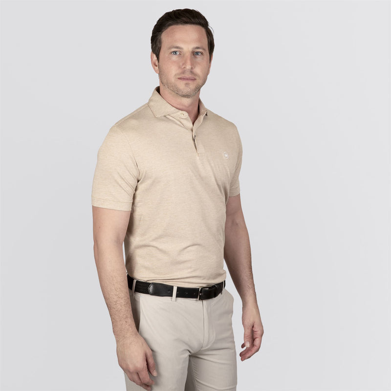 Treble Performance Jersey Polo Summer Dunes