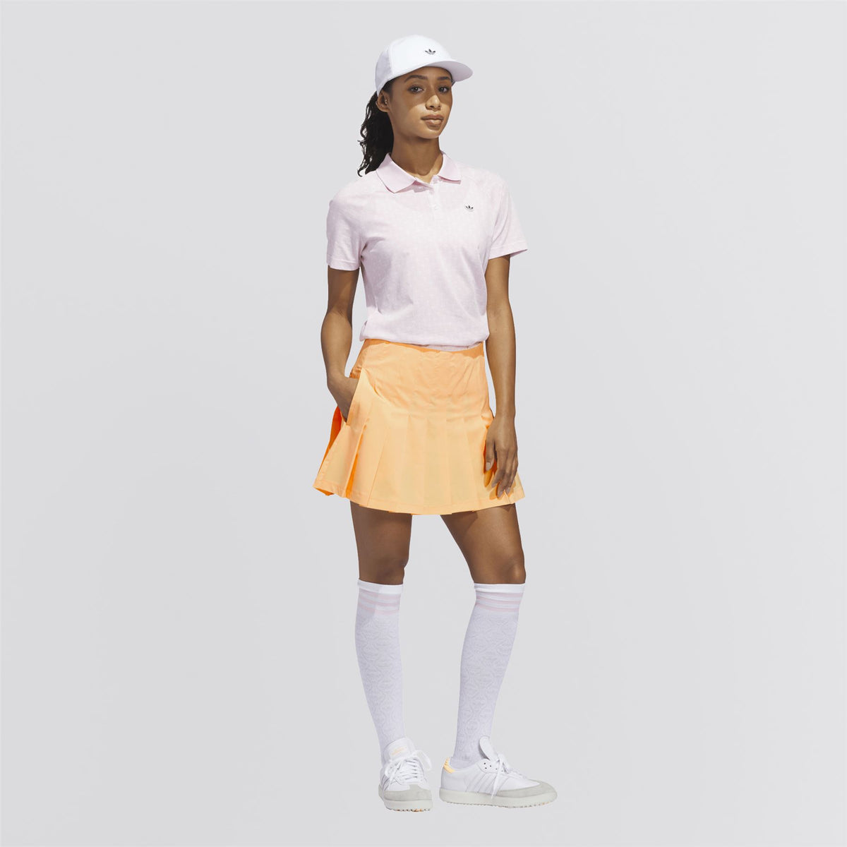 Womens Originals Pleated Skort Ice Tangerine